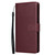 Samsung Galaxy S26 3-Card Slots Multifunctional Leather Phone Case - Wine Red