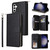 Samsung Galaxy S26 9-Card Slots Zipper Wallet Bag Leather Phone Case - Black