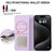 Samsung Galaxy S26 ABEEL Delicate Texture Splicing RFID Leather Phone Case - Purple