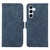 Samsung Galaxy S26 ABEEL Frosted Magnetic RFID Leather Phone Case - Blue
