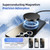 Samsung Galaxy S26 ABEEL Heat Dissipation Frosted MagSafe Phone Case with Lens Film - Dark Blue