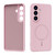 Samsung Galaxy S26 ABEEL Skin-friendly Feel Magsafe Liquid Silicone Phone Case - Pink