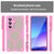 Samsung Galaxy S26 Armor Glaze MagSafe Magnetic Phone Case - Pink