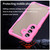 Samsung Galaxy S26 Armor Glaze PC Hybrid TPU Phone Case - Pink