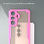 Samsung Galaxy S26 Armor Glaze PC Hybrid TPU Phone Case - Pink