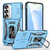 Samsung Galaxy S26 Armor PC Hybrid TPU Camera Shield Phone Case - Light Blue