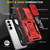 Samsung Galaxy S26 Armor PC Hybrid TPU Camera Shield Phone Case - Red