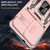 Samsung Galaxy S26 Armor PC Hybrid TPU Camera Shield Phone Case - Rose Gold