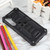 Samsung Galaxy S26 Armor Shockproof TPU + PC Magnetic Phone Case with Holder - Black