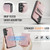 Samsung Galaxy S26 AutSpace A12 MagSafe Magnetic RFID Card Bag Phone Case - Rose Gold