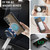 Samsung Galaxy S26 AutSpace A13 MagSafe Magnetic RFID Flip Card Bag Phone Case - Coffee