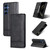 Samsung Galaxy S26 AZNS Magnetic Calf Texture Flip Leather Phone Case - Black