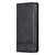 Samsung Galaxy S26 AZNS Magnetic Calf Texture Flip Leather Phone Case - Black