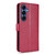 Samsung Galaxy S26 AZNS Sheepskin Texture Flip Leather Phone Case - Red