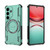 Samsung Galaxy S26 Butterfly Armor MagSafe Magnetic Ring Shockproof Phone Case - Light Green