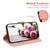 Samsung Galaxy S26 Butterfly Rose Embossed Leather Phone Case - Pink