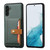 Samsung Galaxy S26 Calfskin Card Slot TPU Hybrid PU Phone Case - Green