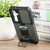 Samsung Galaxy S26 Camera Shield Card Slot PC+TPU Phone Case - Dark Green
