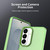 Samsung Galaxy S26 Candy PC Hybrid TPU Shockproof Phone Case - Green
