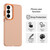 Samsung Galaxy S26 Candy PC Hybrid TPU Shockproof Phone Case - Orange