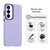 Samsung Galaxy S26 Candy PC Hybrid TPU Shockproof Phone Case - Purple