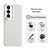 Samsung Galaxy S26 Candy PC Hybrid TPU Shockproof Phone Case - White