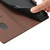 Samsung Galaxy S26 Cartoon Elephant Embossed Leather Phone Case - Brown