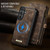 Samsung Galaxy S26 CaseMe 008 Detachable Multifunctional Leather Phone Case - Brown