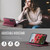Samsung Galaxy S26 CaseMe 033 Calf Leather Lining Microfibre RFID Blocking Phone Case - Red