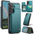 Samsung Galaxy S26 CaseMe C22 Card Slots Holder RFID Anti-theft Phone Case - Green
