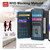 Samsung Galaxy S26 CaseNeo MagSafe RFID Anti-theft Zipper Wallet Retro Leather Phone Case - Black
