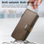Samsung Galaxy S26 CaseNeo MagSafe RFID Anti-theft Zipper Wallet Retro Leather Phone Case - Brown