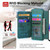 Samsung Galaxy S26 CaseNeo MagSafe RFID Anti-theft Zipper Wallet Retro Leather Phone Case - Green