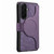 Samsung Galaxy S26 CaseNeo MagSafe RFID Anti-theft Zipper Wallet Retro Leather Phone Case - Purple