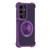 Samsung Galaxy S26 CD Texture 360 Degree Rotating Holder MagSafe Phone Case - Purple
