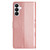 Samsung Galaxy S26 Cherry Blossom Butterfly Skin Feel Embossed PU Phone Case - Rose Gold
