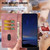 Samsung Galaxy S26 Cherry Blossoms Embossed Leather Phone Case - Pink