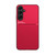 Samsung Galaxy S26 Classic Tilt Strip Grain Magnetic PC Hybrid TPU Phone Case - Red