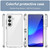 Samsung Galaxy S26 Colorful Series Acrylic Hybrid TPU Phone Case - Transparent