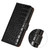 Samsung Galaxy S26 Crocodile Top Layer Cowhide Leather Phone Case - Black