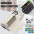 Samsung Galaxy S26 Crossbody Rhombic Horizontal Wallet Leather Phone Case - White