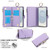 Samsung Galaxy S26 Crossbody Ring Multifunctional Wallet Leather Phone Case - Purple