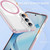 Samsung Galaxy S26 Crystal Shield Clear Magnetic Acrylic Hybrid TPU Phone Case - Pink