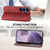 Samsung Galaxy S26 Cubic Grid Calf Texture Magnetic Leather Phone Case - Red