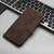 Samsung Galaxy S26 Cubic Skin Feel Flip Leather Phone Case - Brown