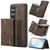 Samsung Galaxy S26 DG.MING M1 Series 3-Fold Multi Card Wallet + Magnetic Phone Case - Coffee