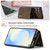 Samsung Galaxy S26 DG.MING M1 Series 3-Fold Multi Card Wallet + Magnetic Phone Case - Coffee