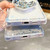 Samsung Galaxy S26 Diamond Glitter Gemstone Heart Holder Phone Case - Transparent Stars