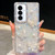Samsung Galaxy S26 Diamond Glitter Pearl Butterfly Four-Corner Shockproof Phone Case - Transparent Stars
