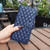 Samsung Galaxy S26 Diamond Lattice Wallet Flip Leather Phone Case - Blue